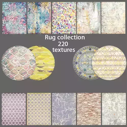Rug collection 220 textures