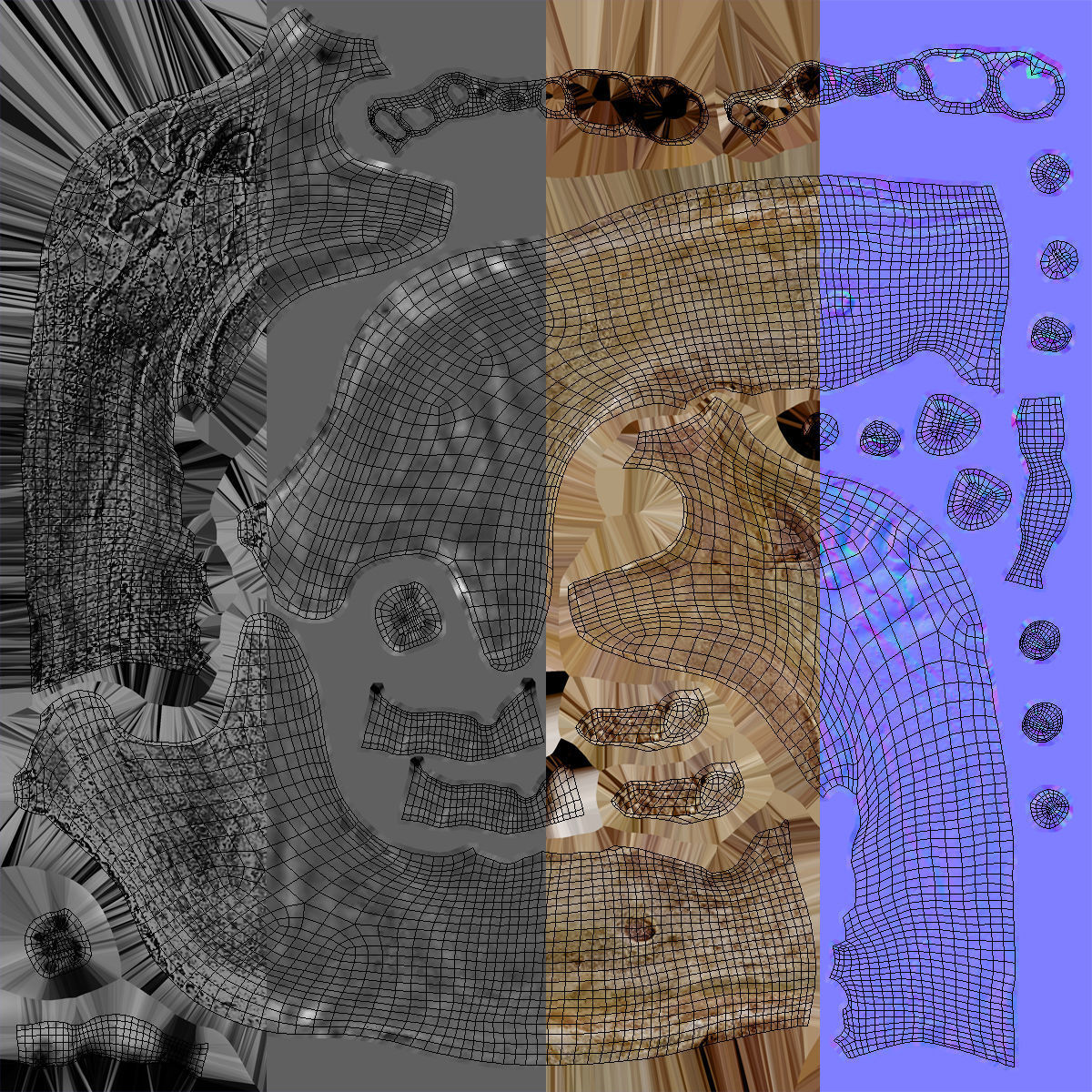 3D Real Human Skull 3D Scan  3D model_21