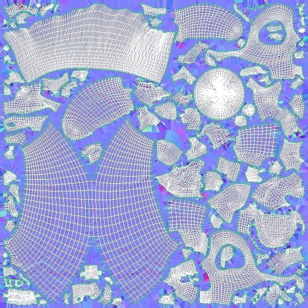 3D Real Human Skull 3D Scan  3D model_20