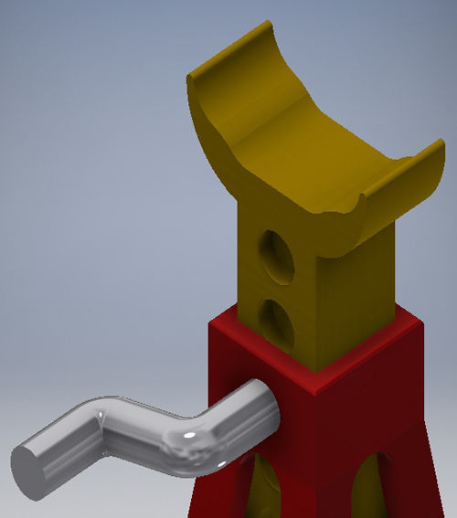 gato cancamo torre rc 3D print model_5