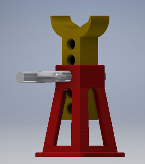 gato cancamo torre rc 3D print model_2