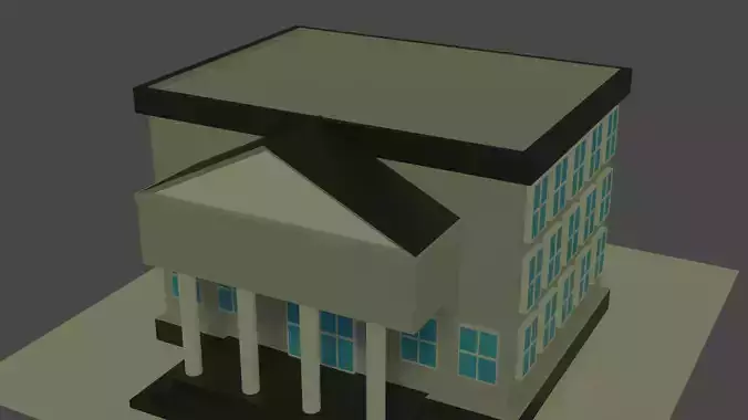 building city lowpoly