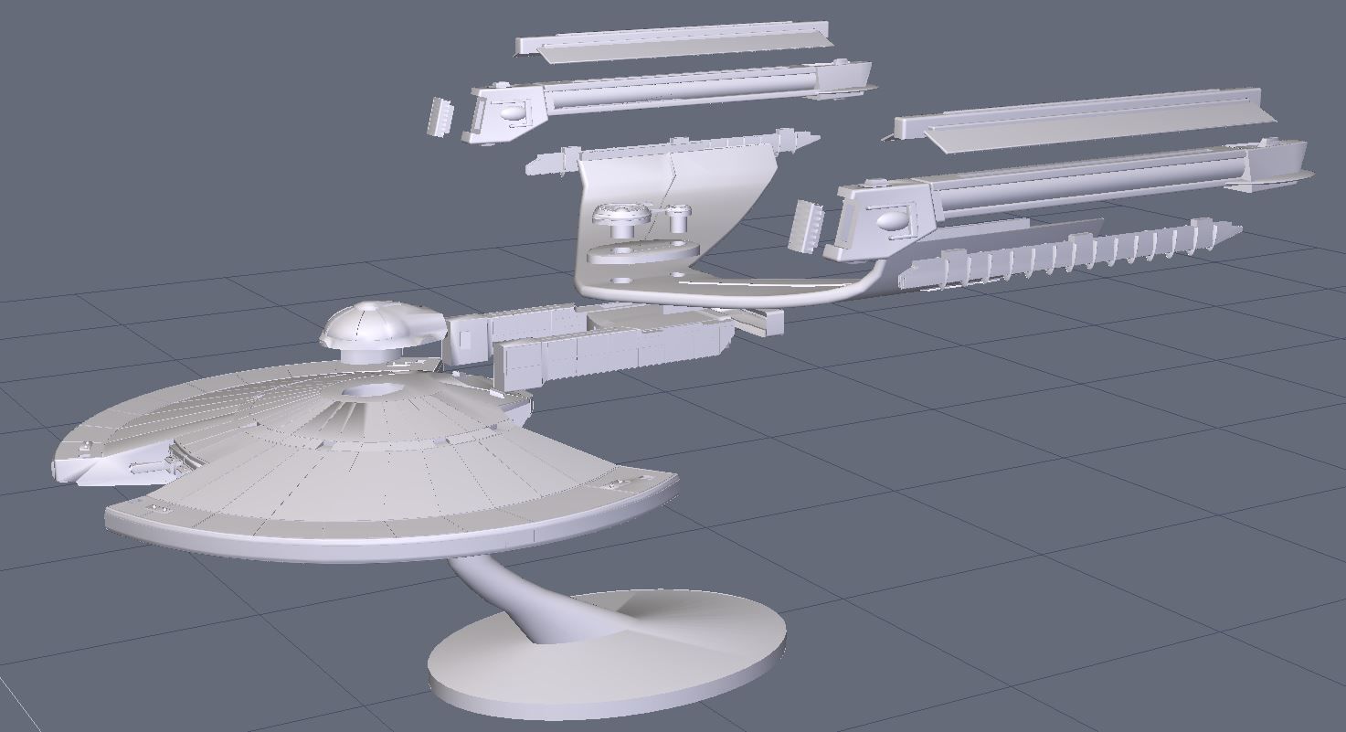 Akyazi Class Perimeter Action Ship Model 3D print model_3