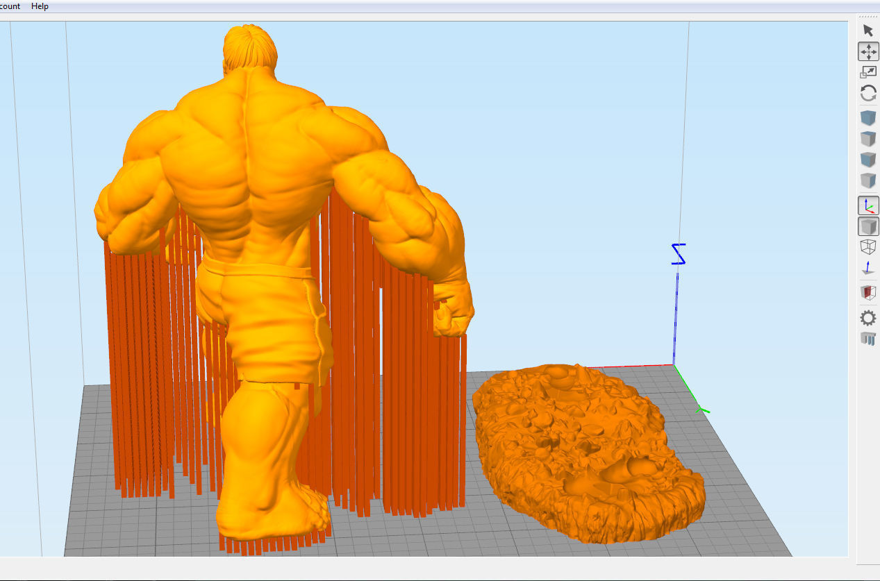 Hulk bruce banner 3D print model_17