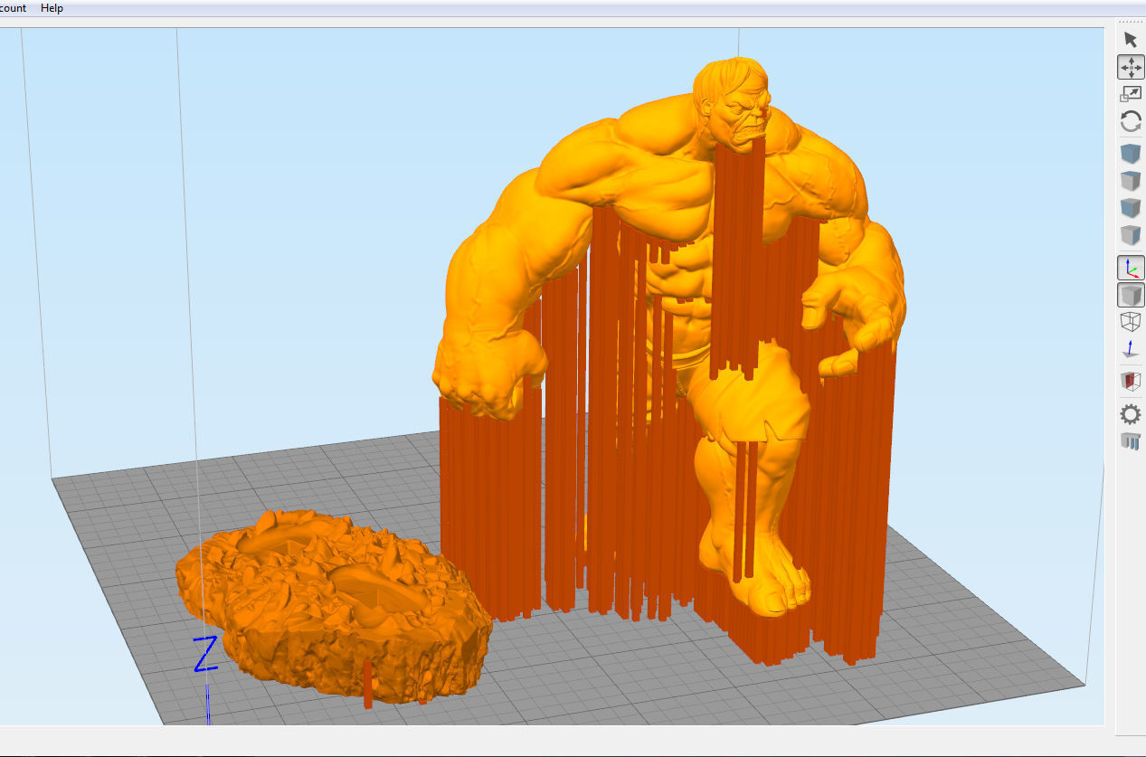 Hulk bruce banner 3D print model_16