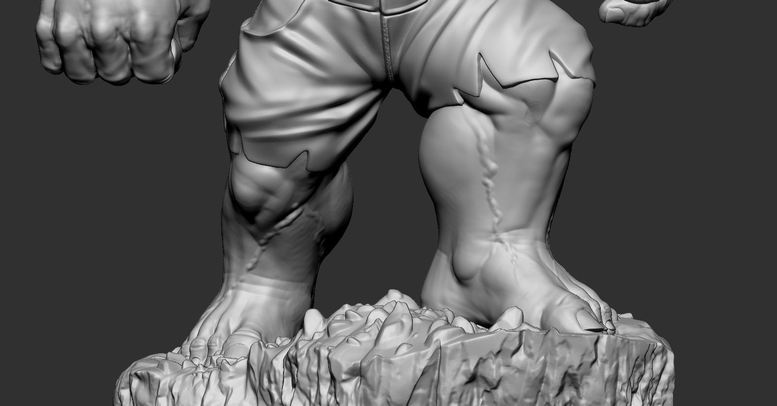 Hulk bruce banner 3D print model_13