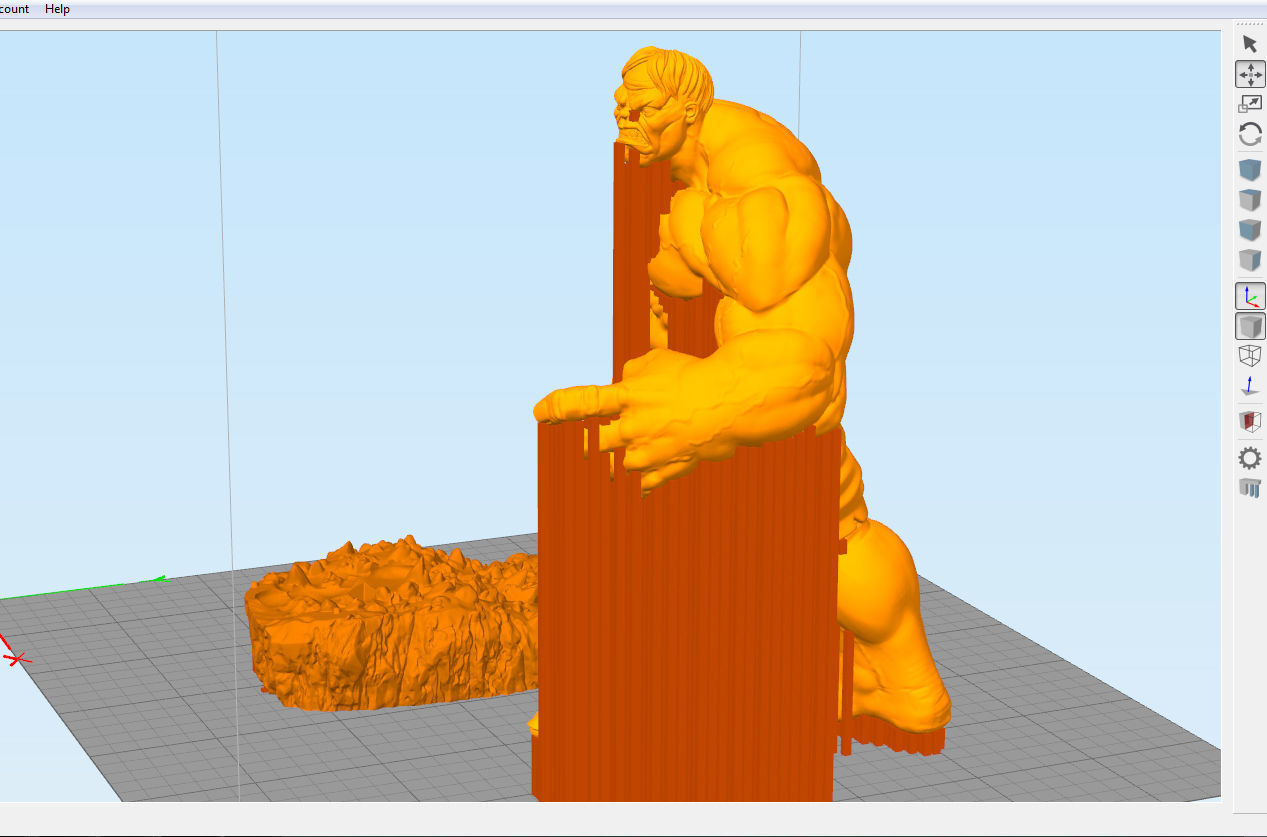 Hulk bruce banner 3D print model_19