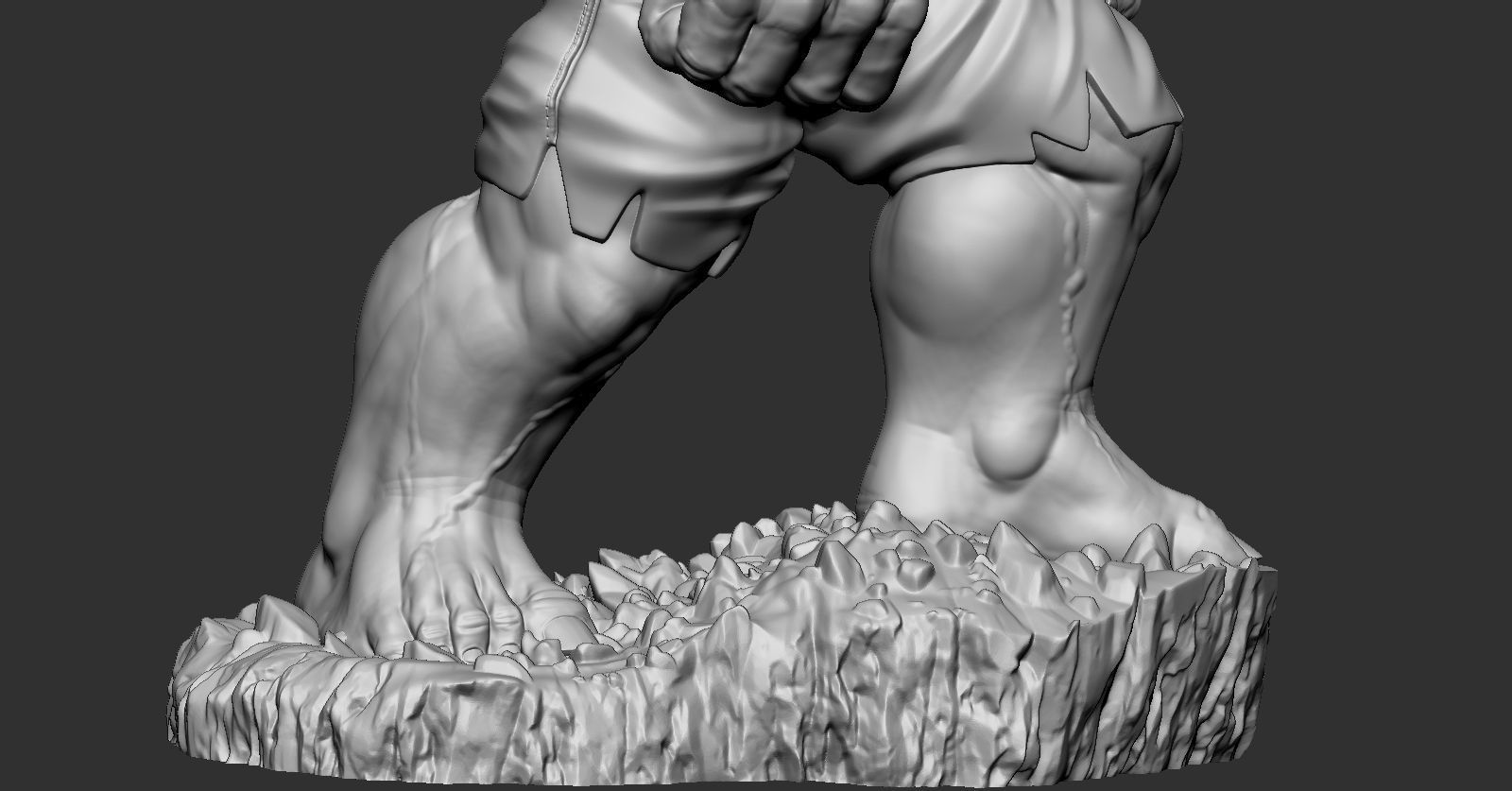 Hulk bruce banner 3D print model_14