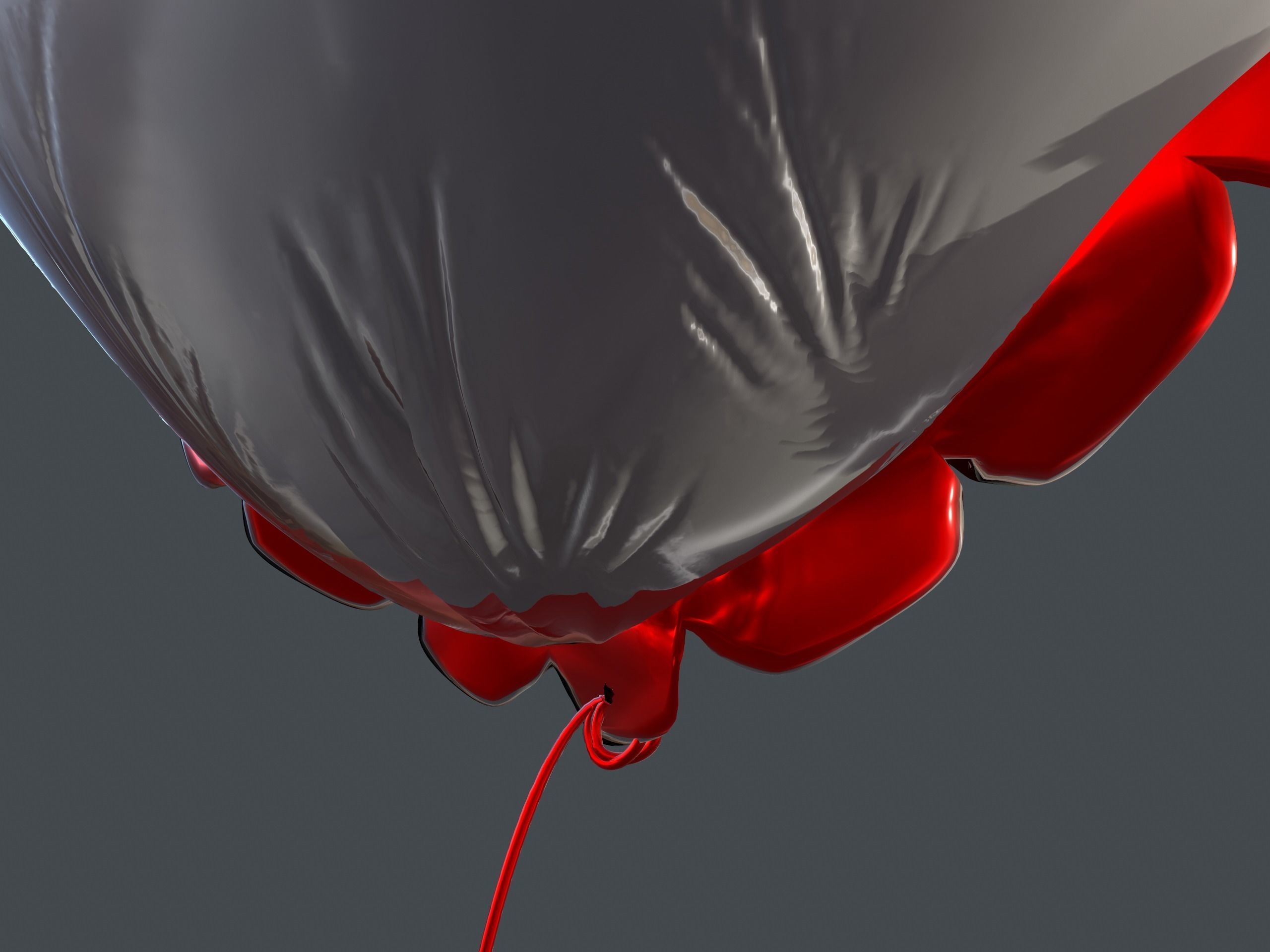 Heart Balloons Pack1 Low-poly 3D model_31