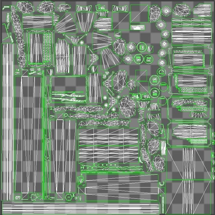 Old Mine Low-poly 3D model_5