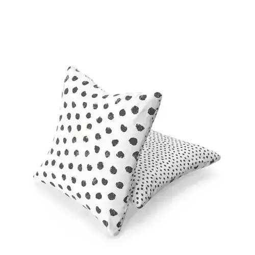cushion SKAGGORT black and white