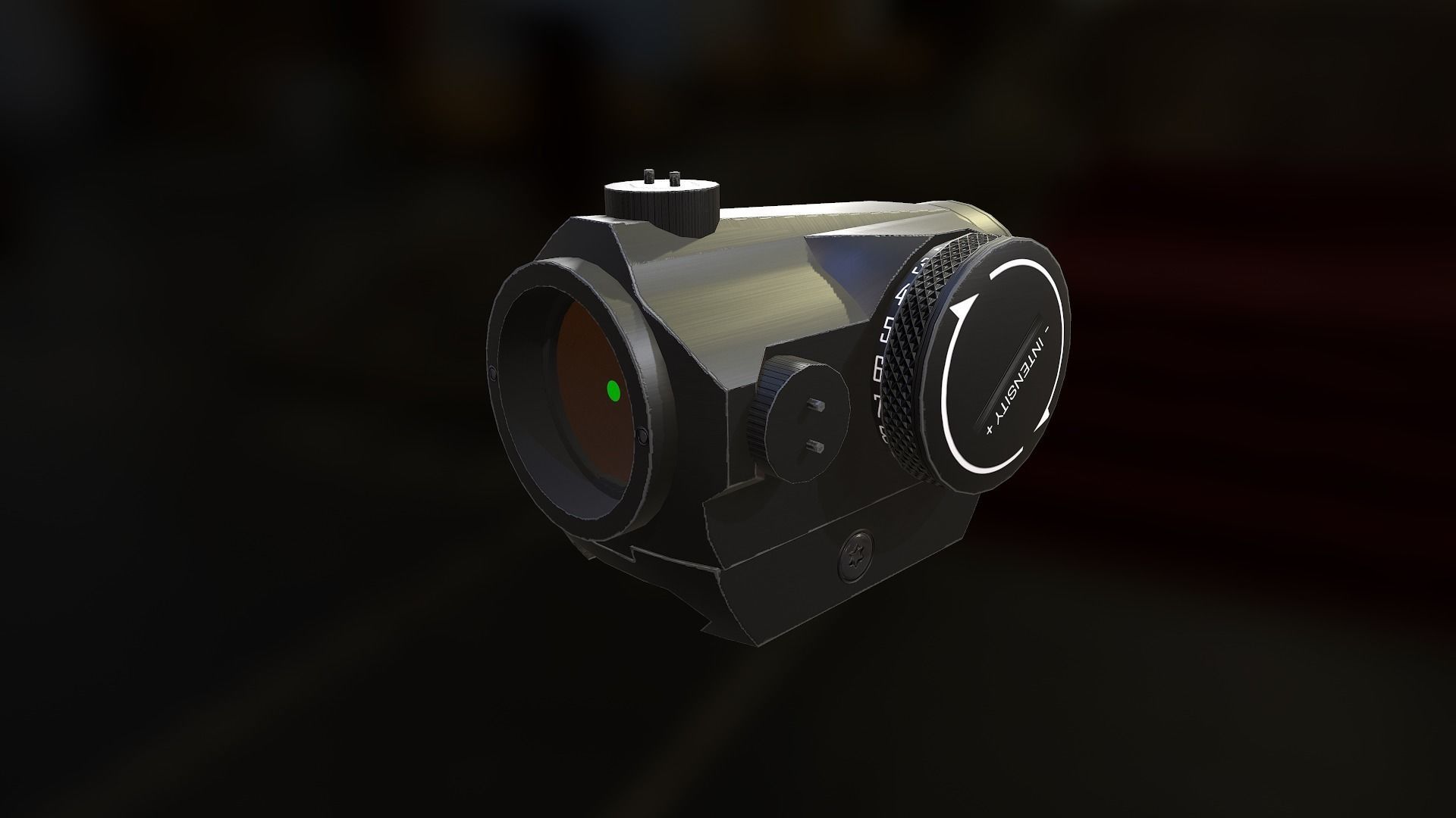 Weapon mods pack Low-poly 3D model_23