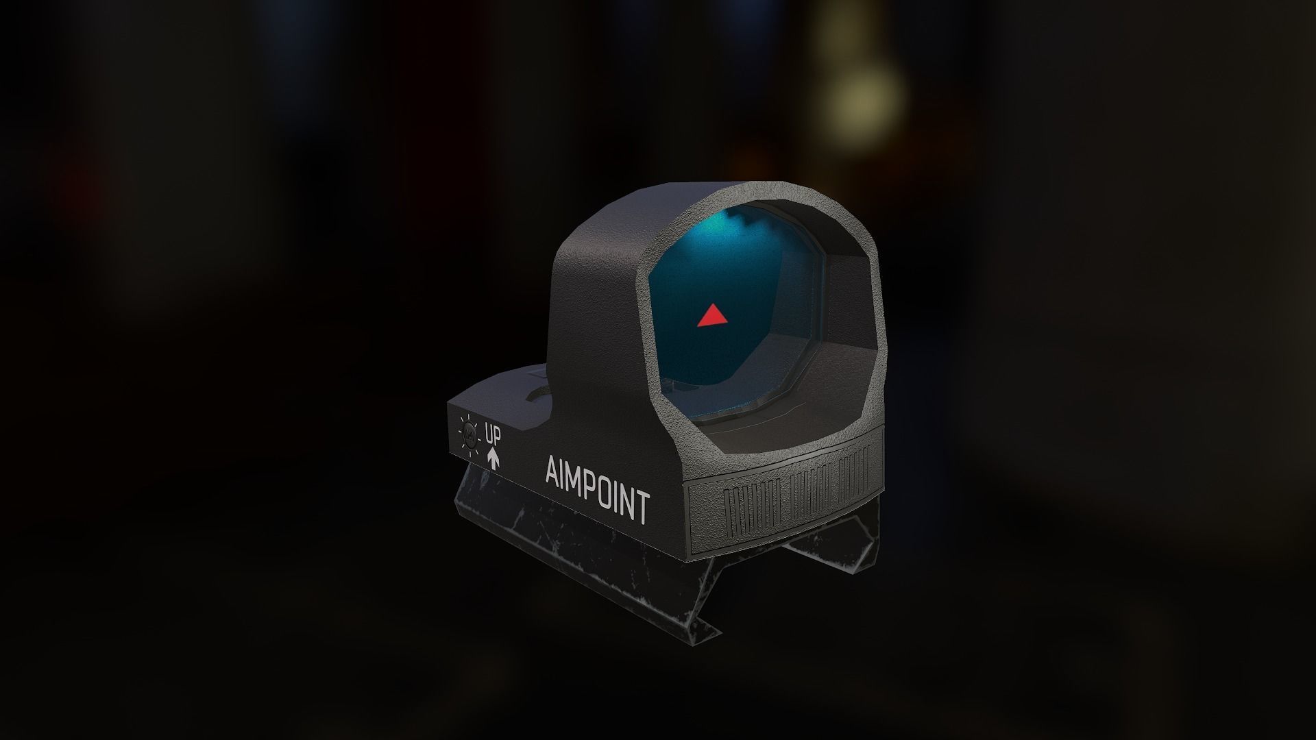 Weapon mods pack Low-poly 3D model_19