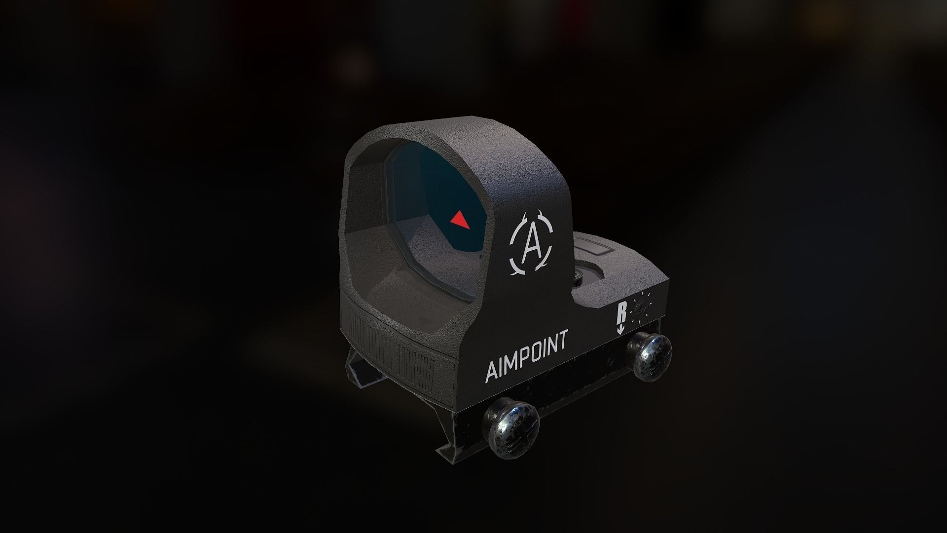 Weapon mods pack Low-poly 3D model_20