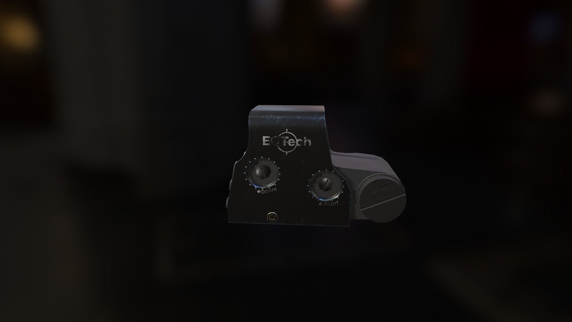 Weapon mods pack Low-poly 3D model_10