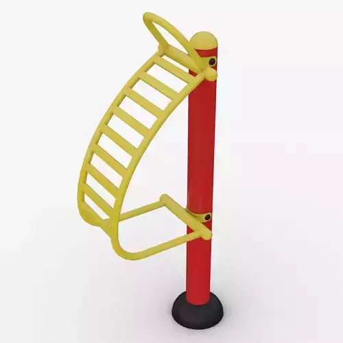 Outdoor fitness Equipment back stretching stand model