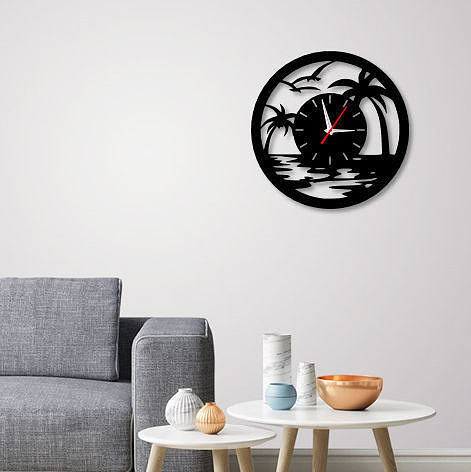Decorative Wall Clock C3 3D print model