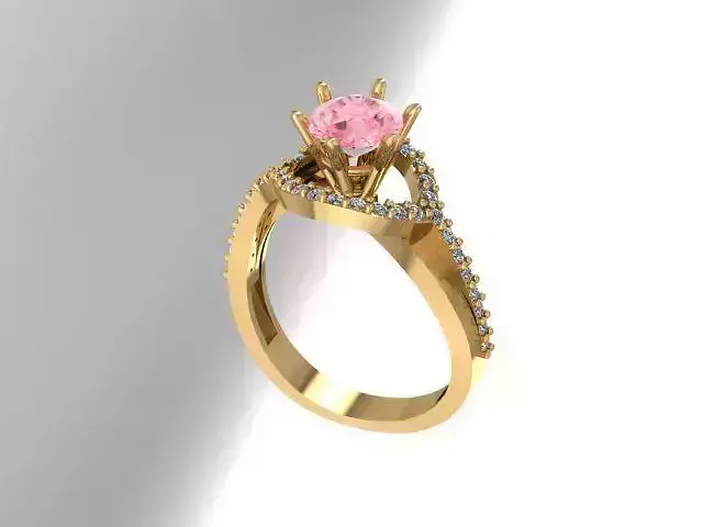 Ready to print jewelry Ring 