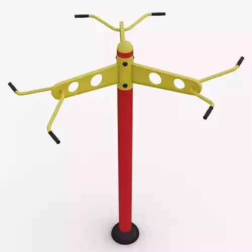 Outdoor fitness Equipment Triple Chin-up Trainer