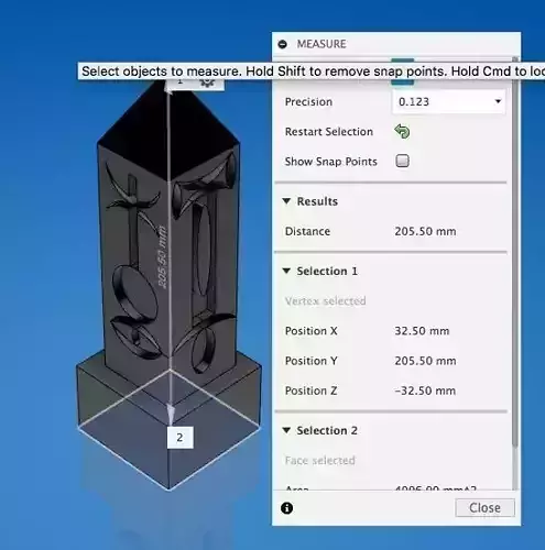 Obelisk egyptian pyramid 3D print model