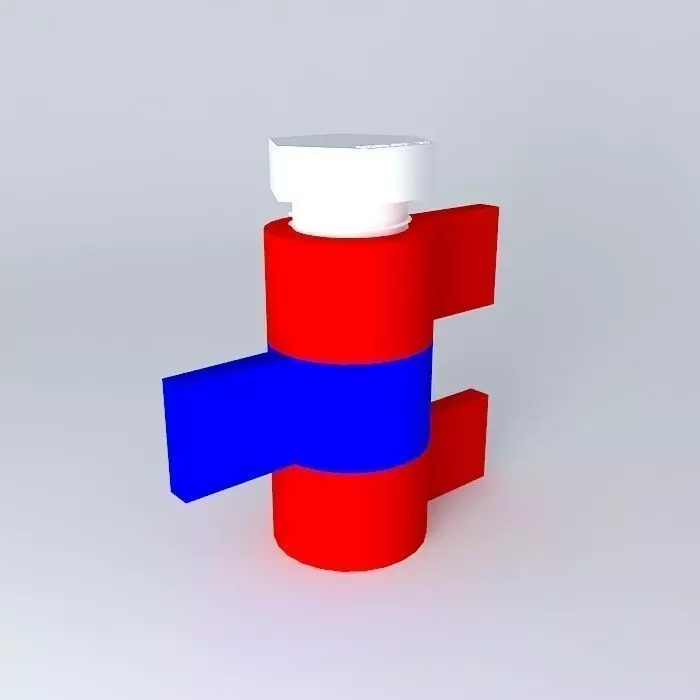 Industrial part Free 3D model