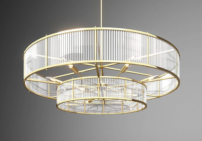 MARAIS ROUND CHANDELIER 3D model