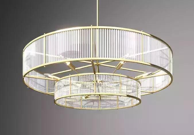 MARAIS ROUND CHANDELIER