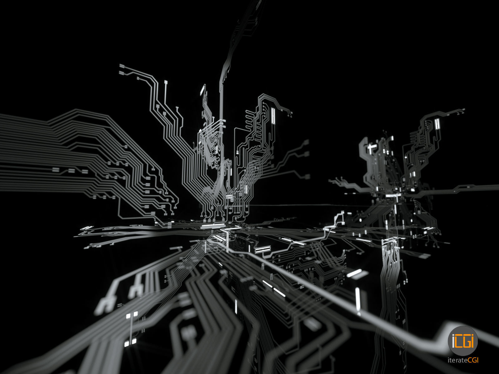 Tech Greebles set 1 3D model_15