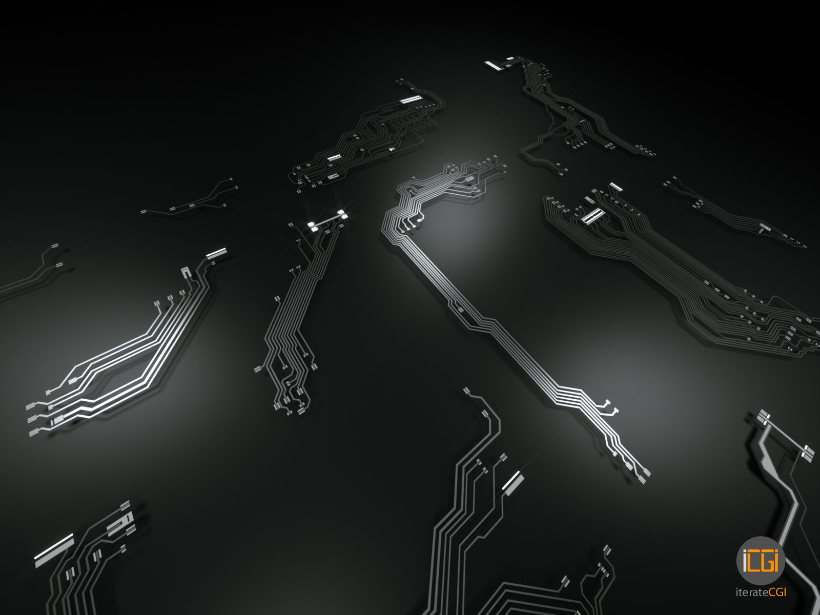 Tech Greebles set 1 3D model_20