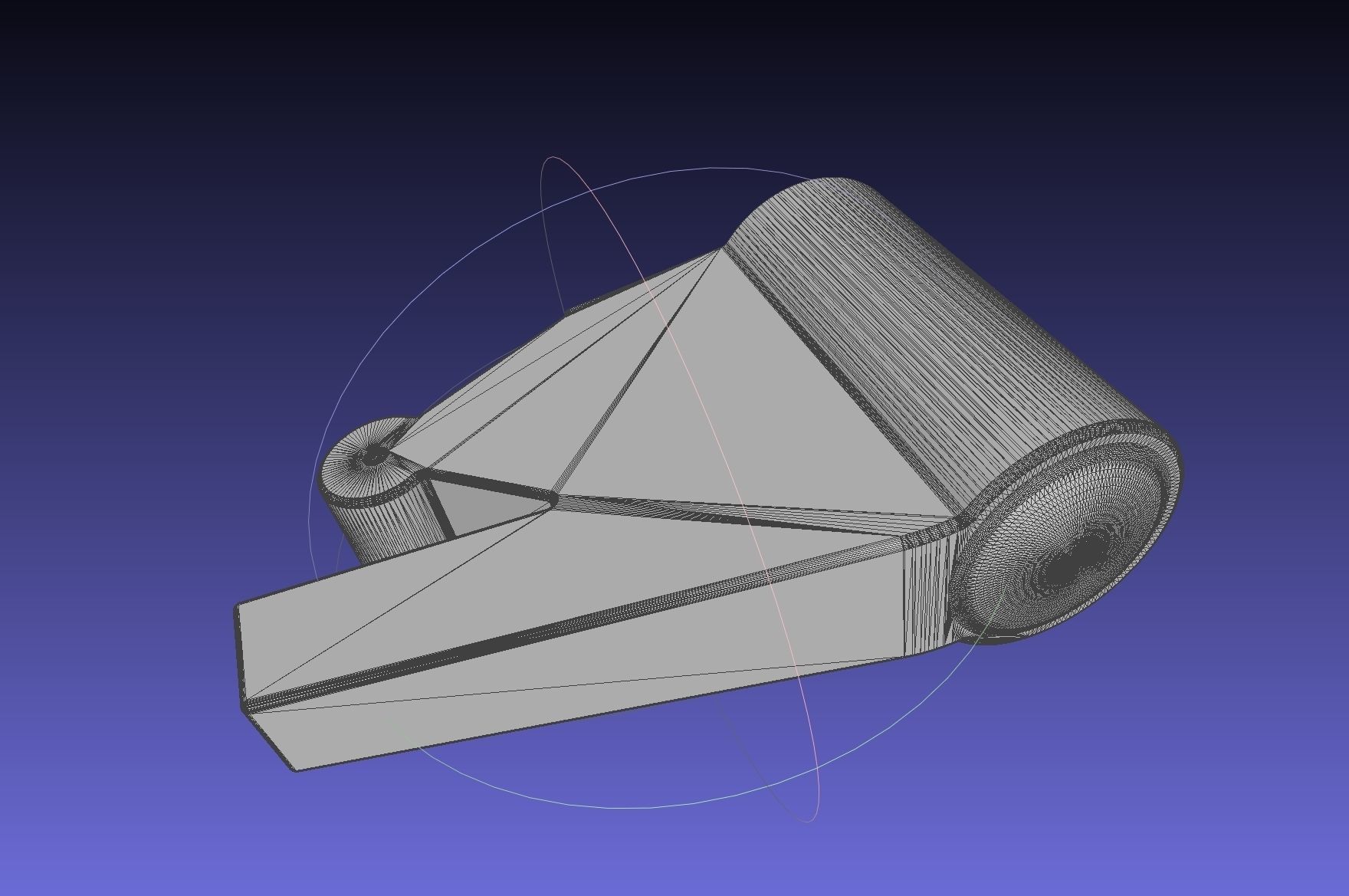 Kingdom Hearts Keyblade Printable Assembly Model 3D print model_9