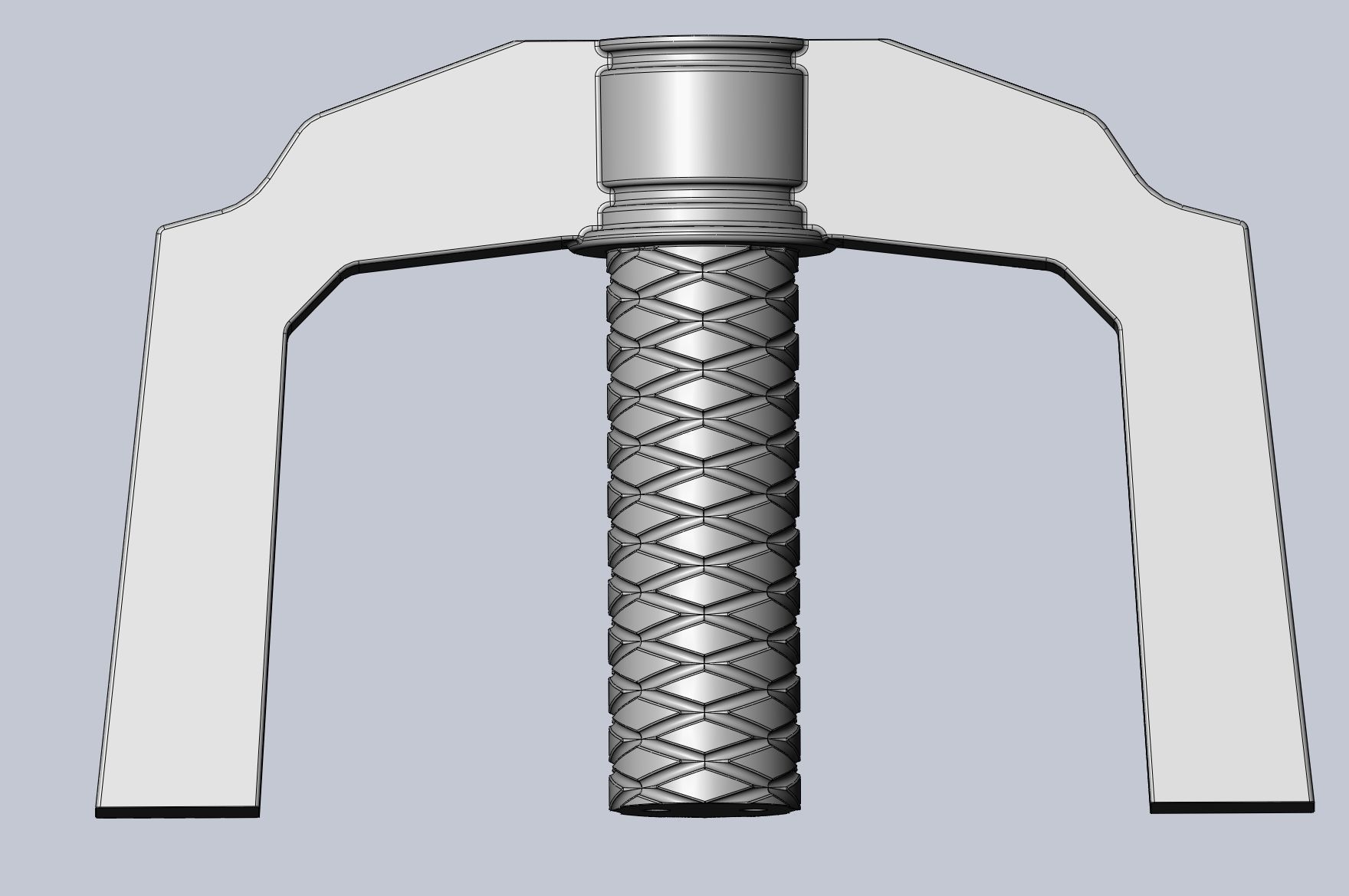 Kingdom Hearts Keyblade Printable Assembly Model 3D print model_12