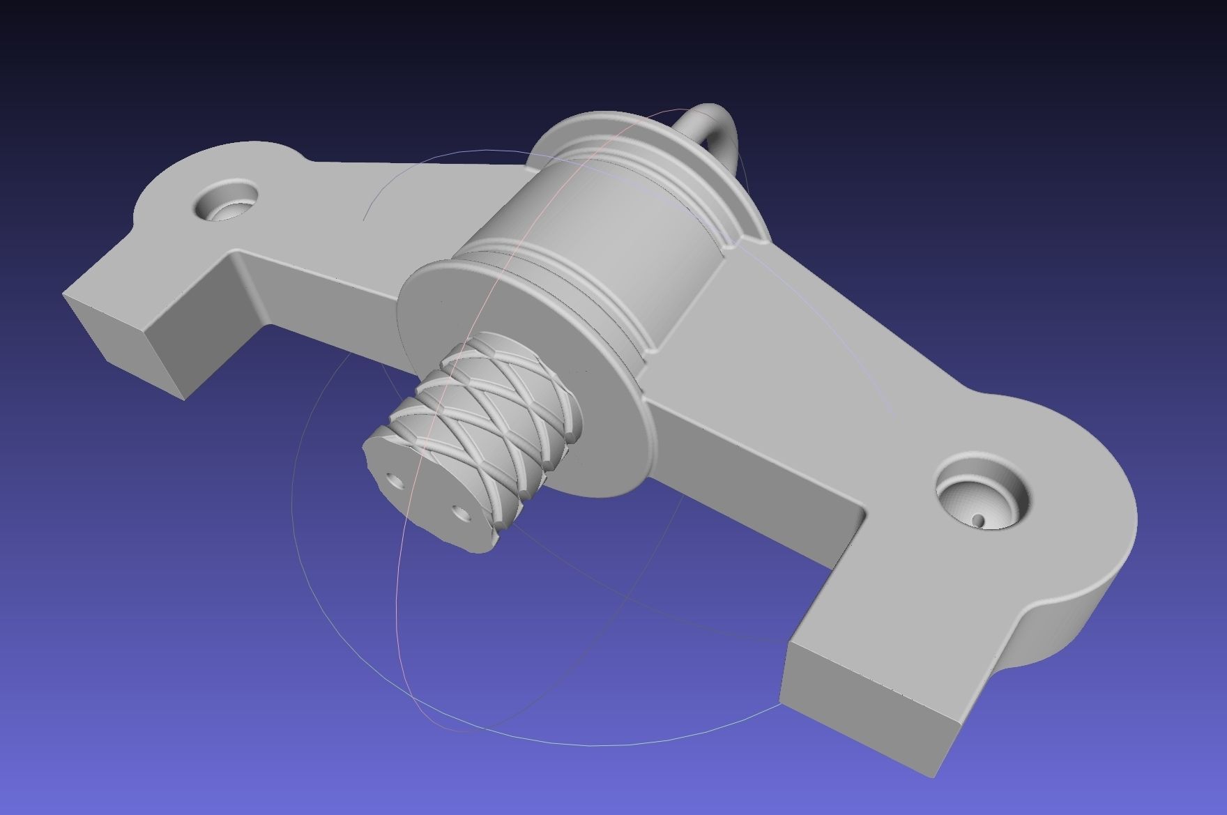 Kingdom Hearts Keyblade Printable Assembly Model 3D print model_23