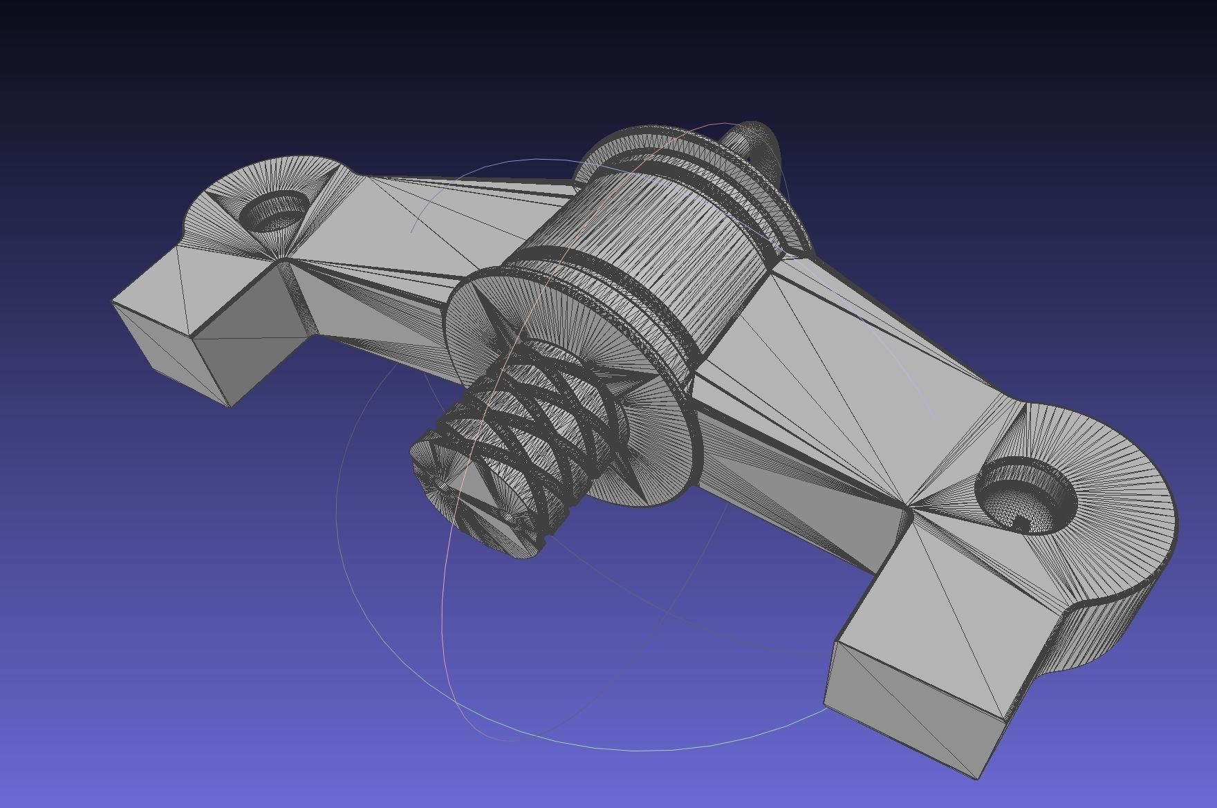 Kingdom Hearts Keyblade Printable Assembly Model 3D print model_25