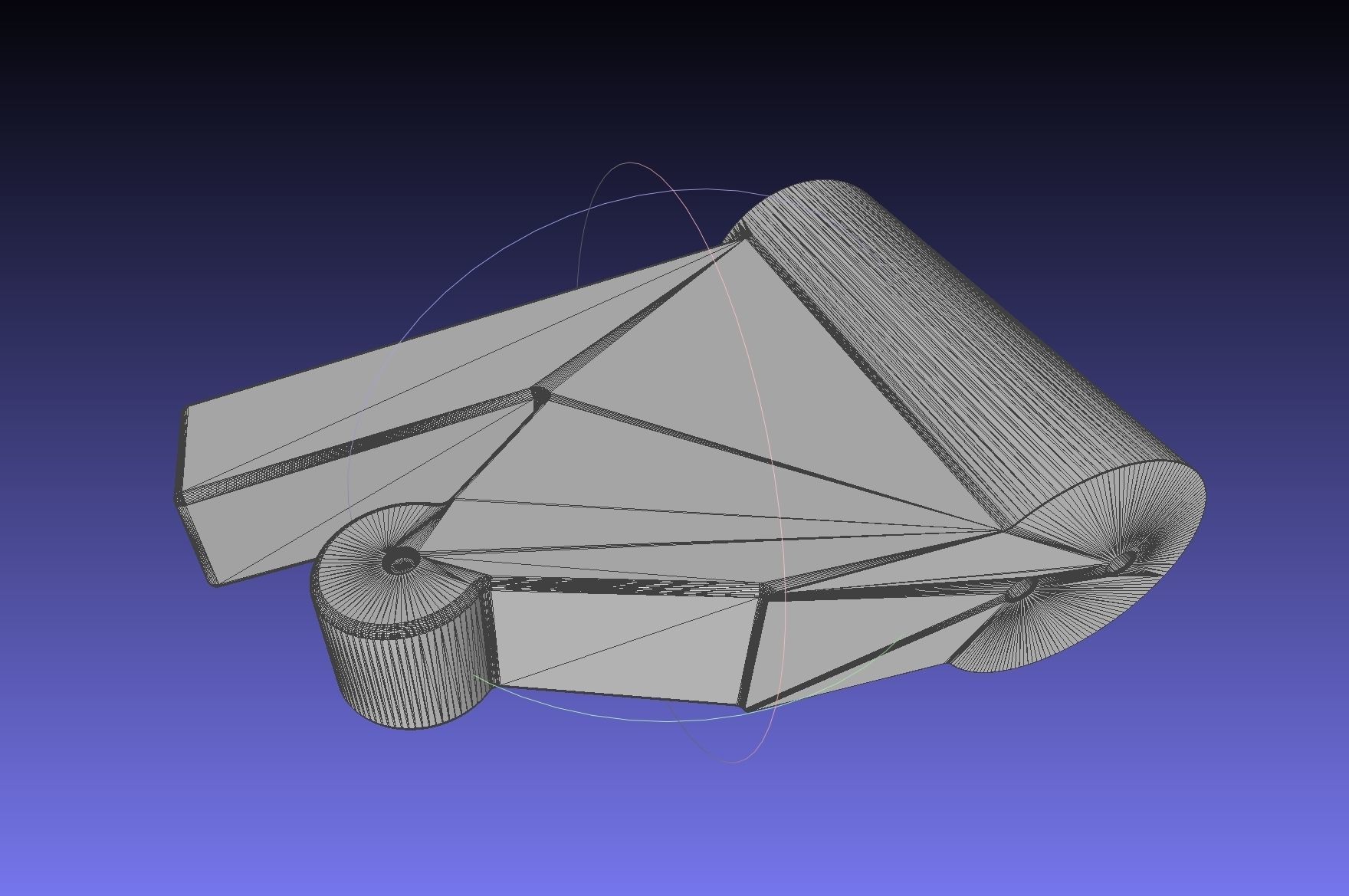 Kingdom Hearts Keyblade Printable Assembly Model 3D print model_8