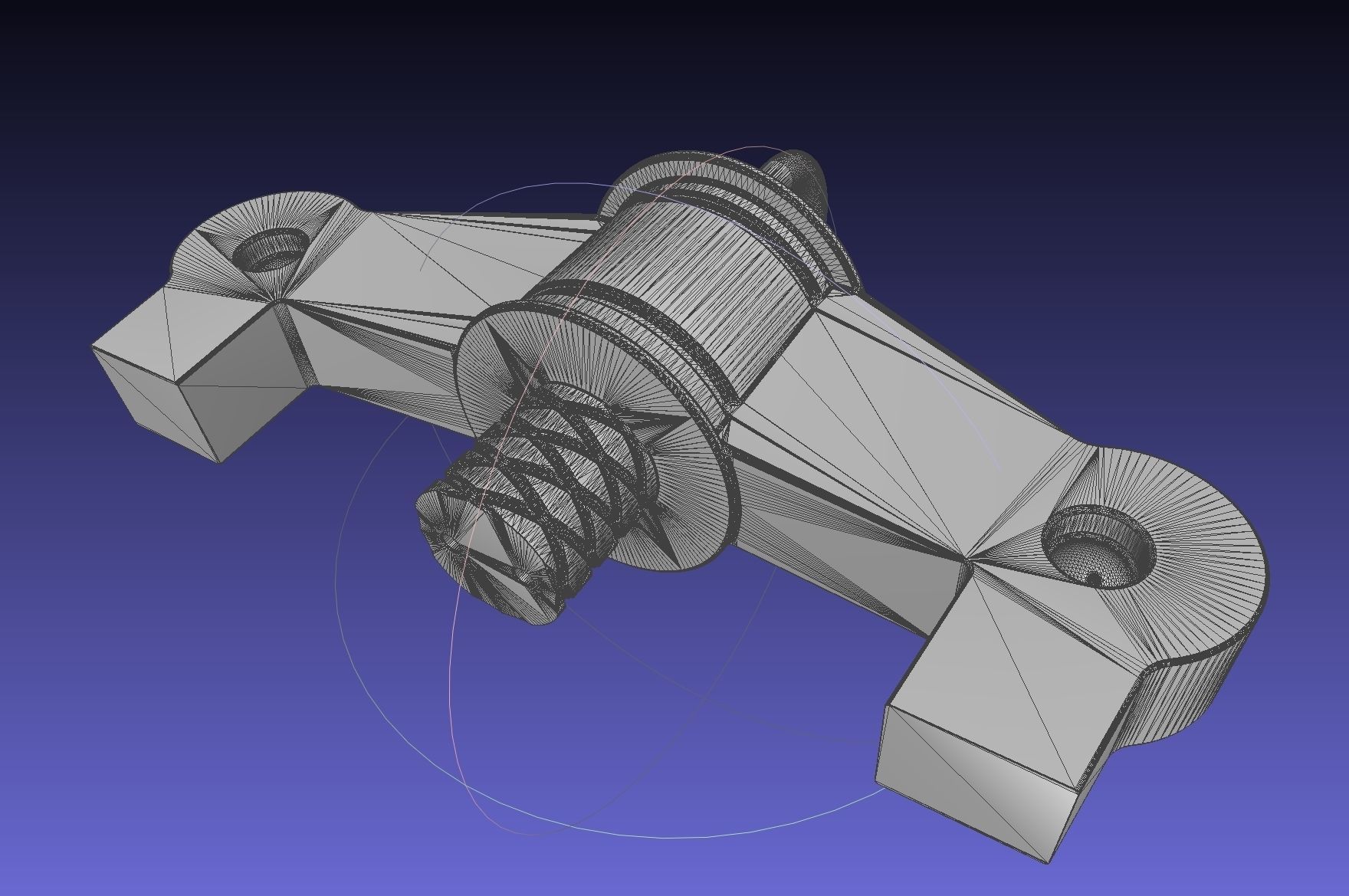 Kingdom Hearts Keyblade Printable Assembly Model 3D print model_24