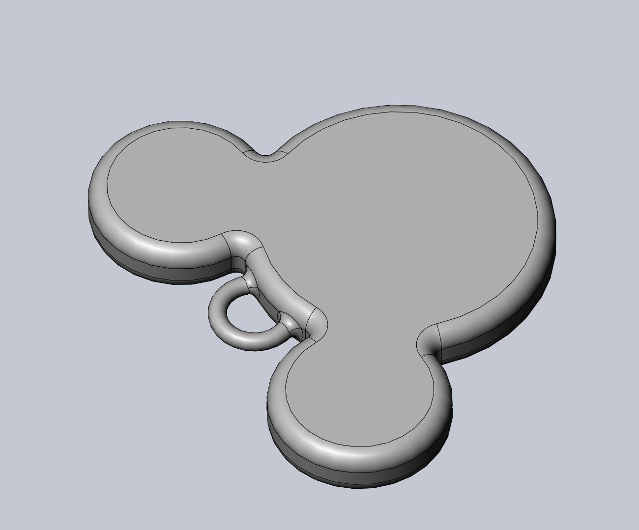 Kingdom Hearts Keyblade Printable Assembly Model 3D print model_29