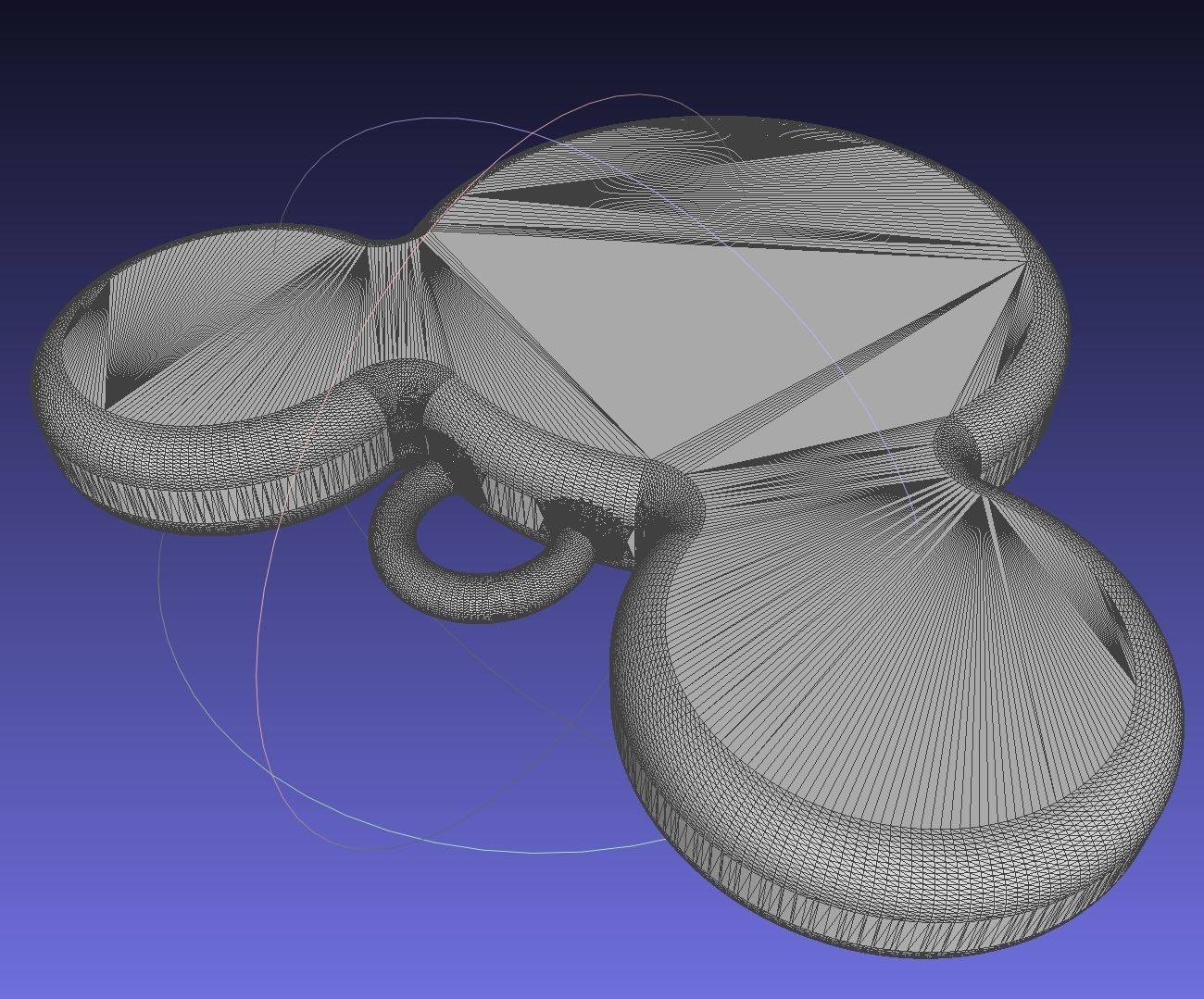 Kingdom Hearts Keyblade Printable Assembly Model 3D print model_14