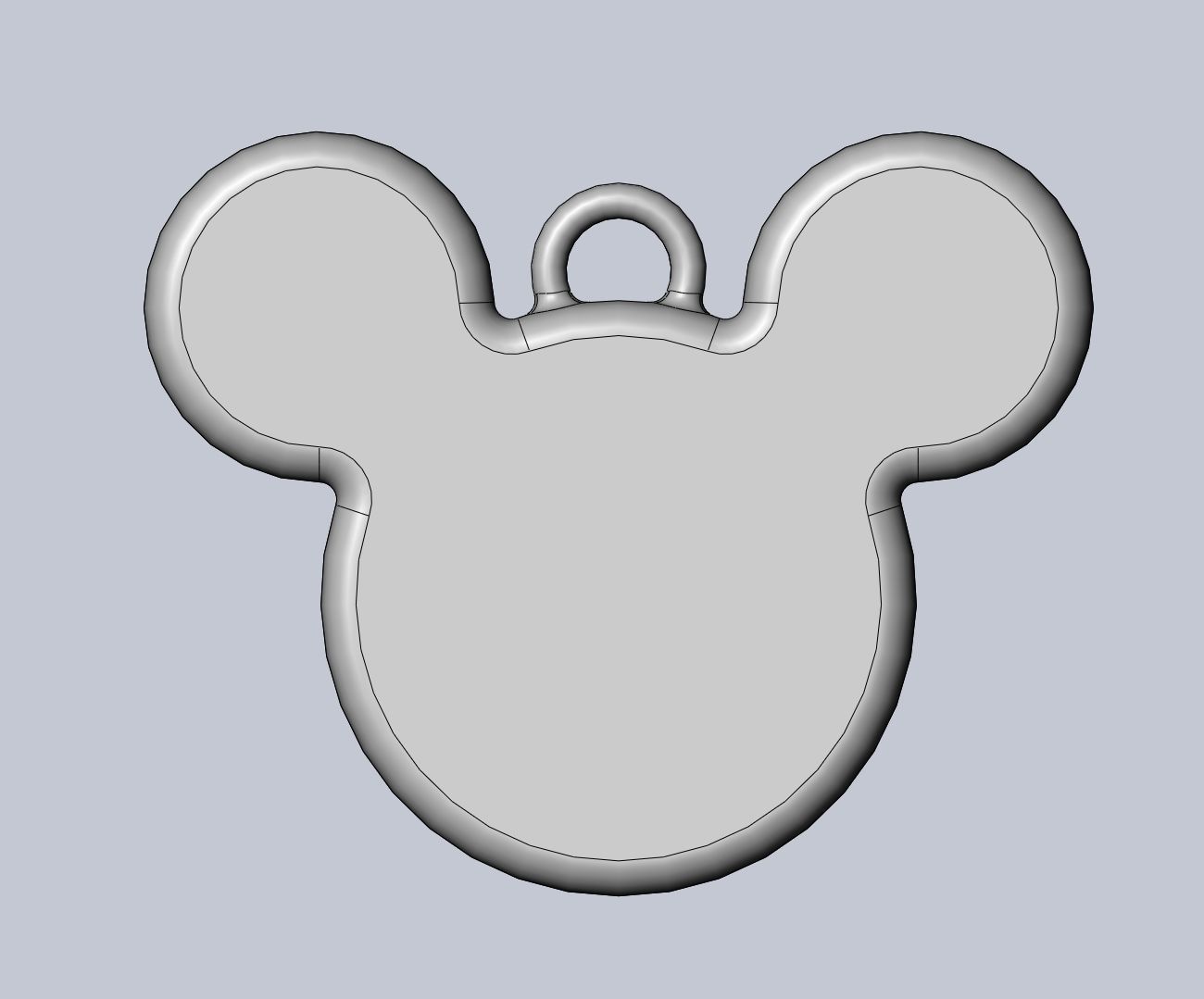 Kingdom Hearts Keyblade Printable Assembly Model 3D print model_30