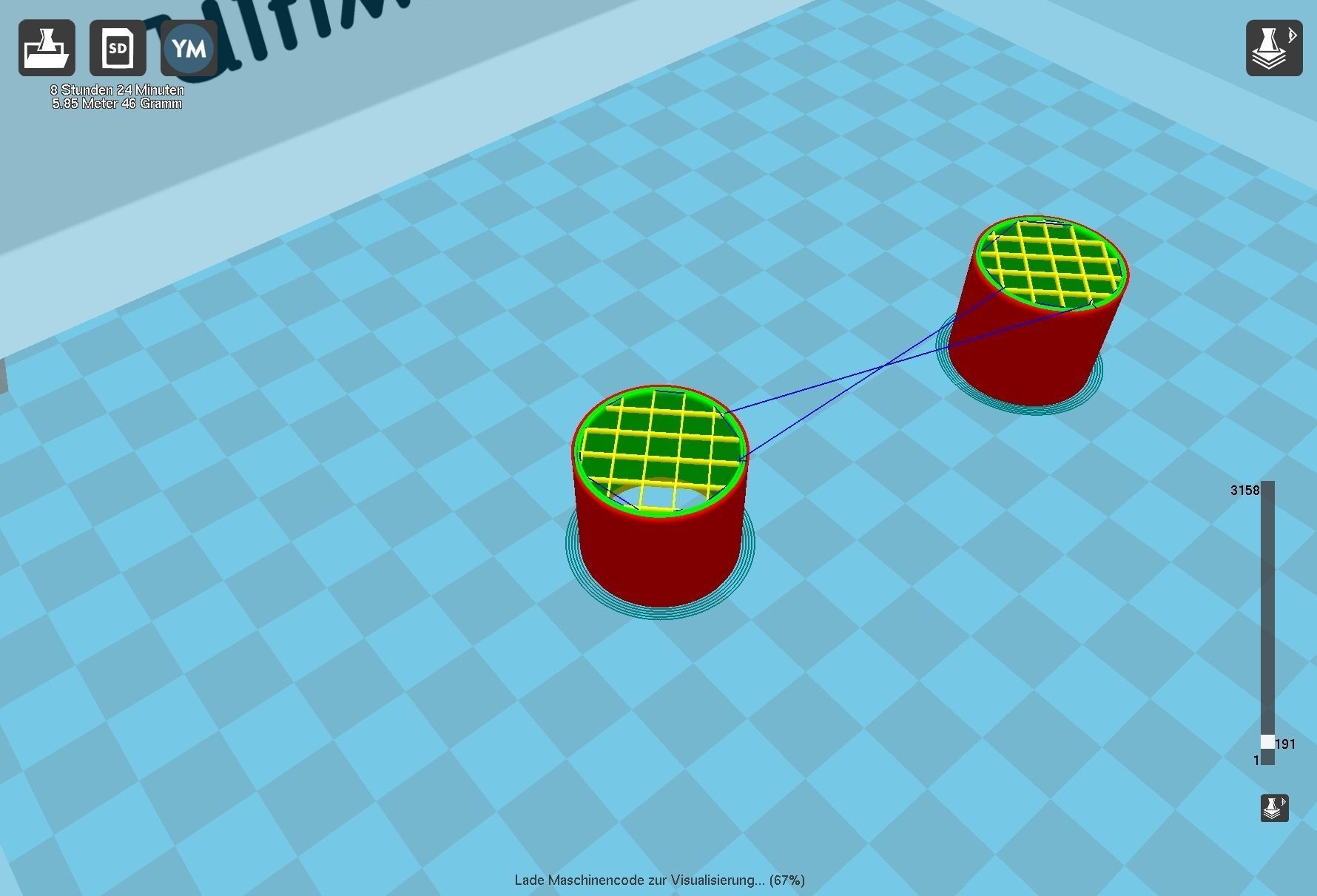 Mercury-Redstone Rocket Printable Miniature 3D print model_41