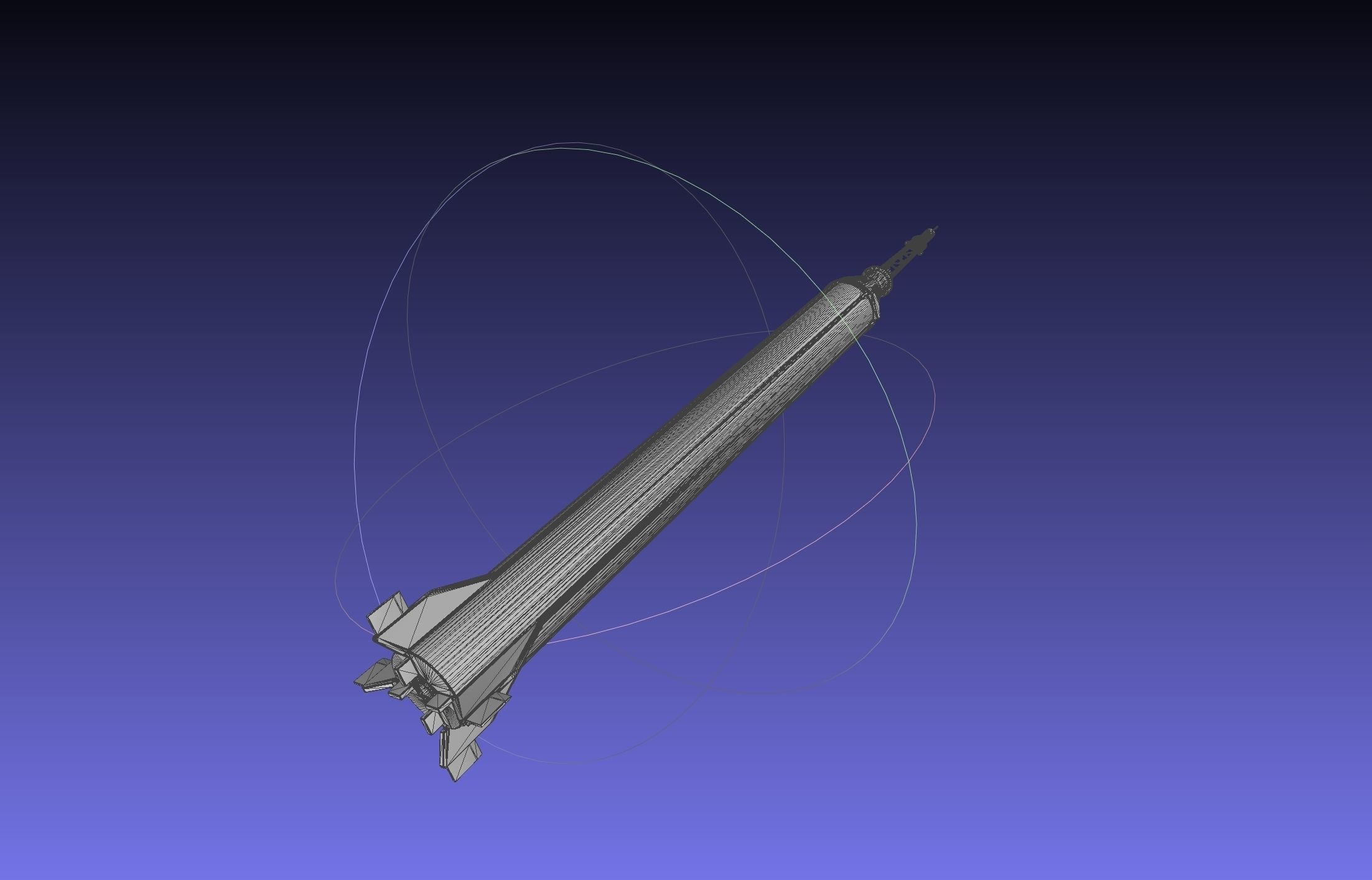 Mercury-Redstone Rocket Printable Miniature 3D print model_19