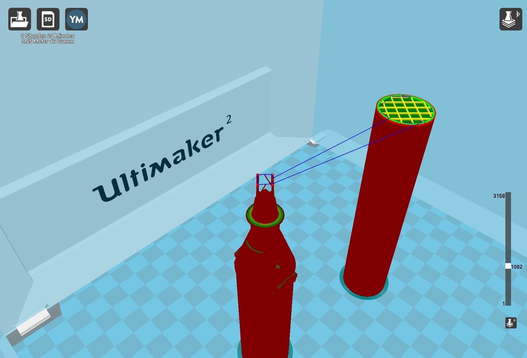 Mercury-Redstone Rocket Printable Miniature 3D print model_33