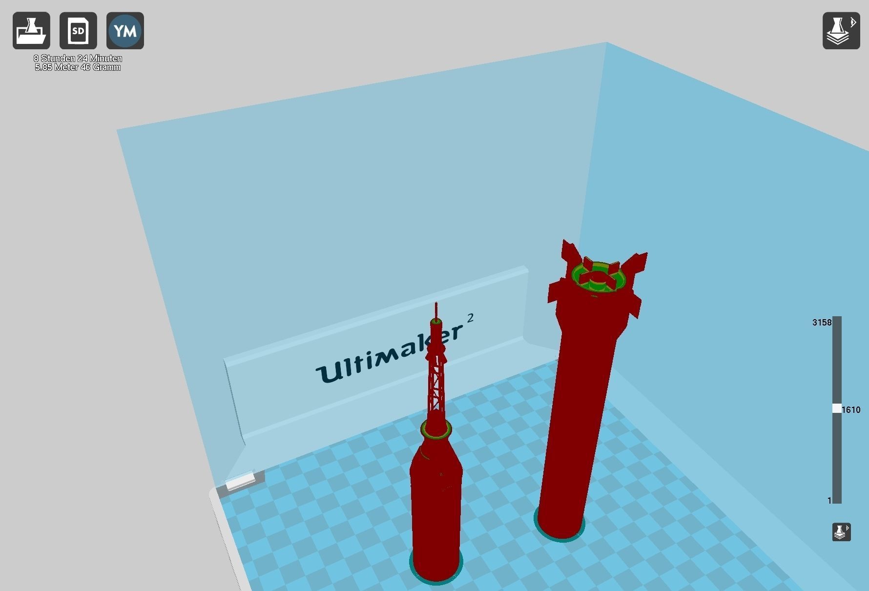 Mercury-Redstone Rocket Printable Miniature 3D print model_32