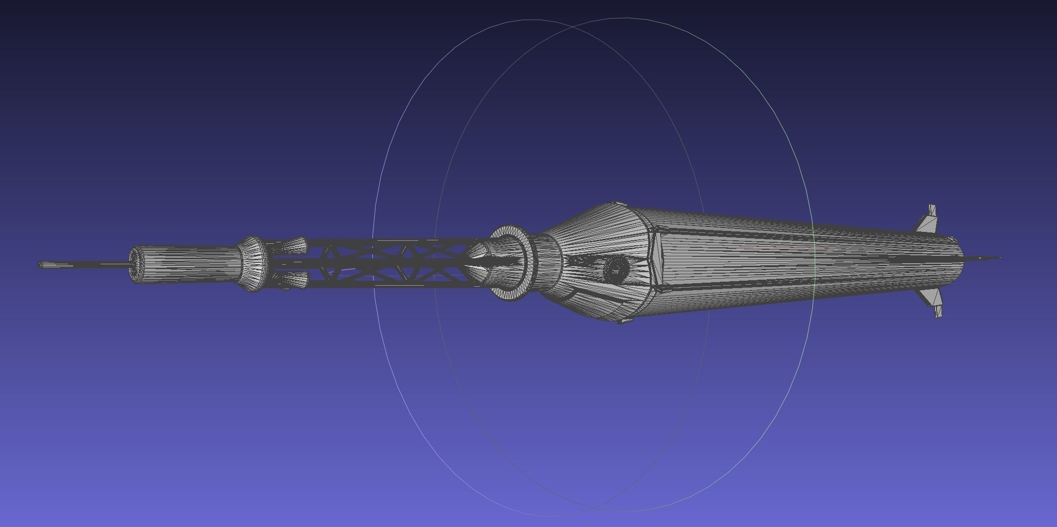 Mercury-Redstone Rocket Printable Miniature 3D print model_8