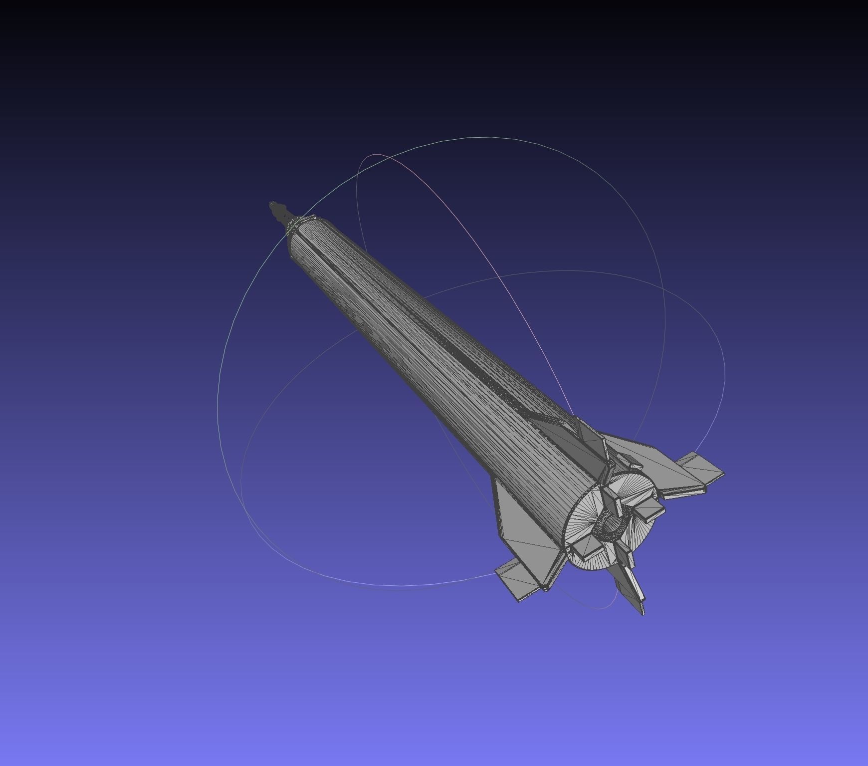 Mercury-Redstone Rocket Printable Miniature 3D print model_2