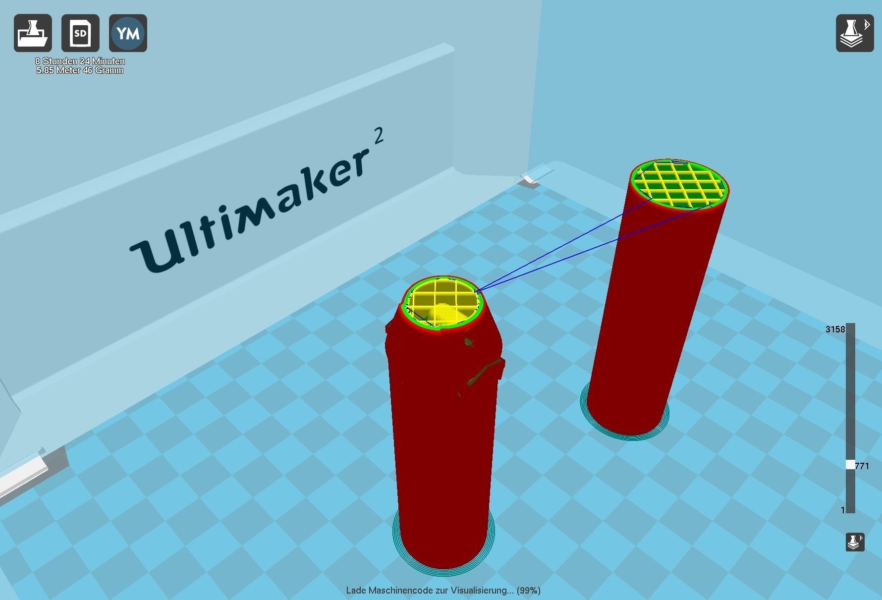 Mercury-Redstone Rocket Printable Miniature 3D print model_39