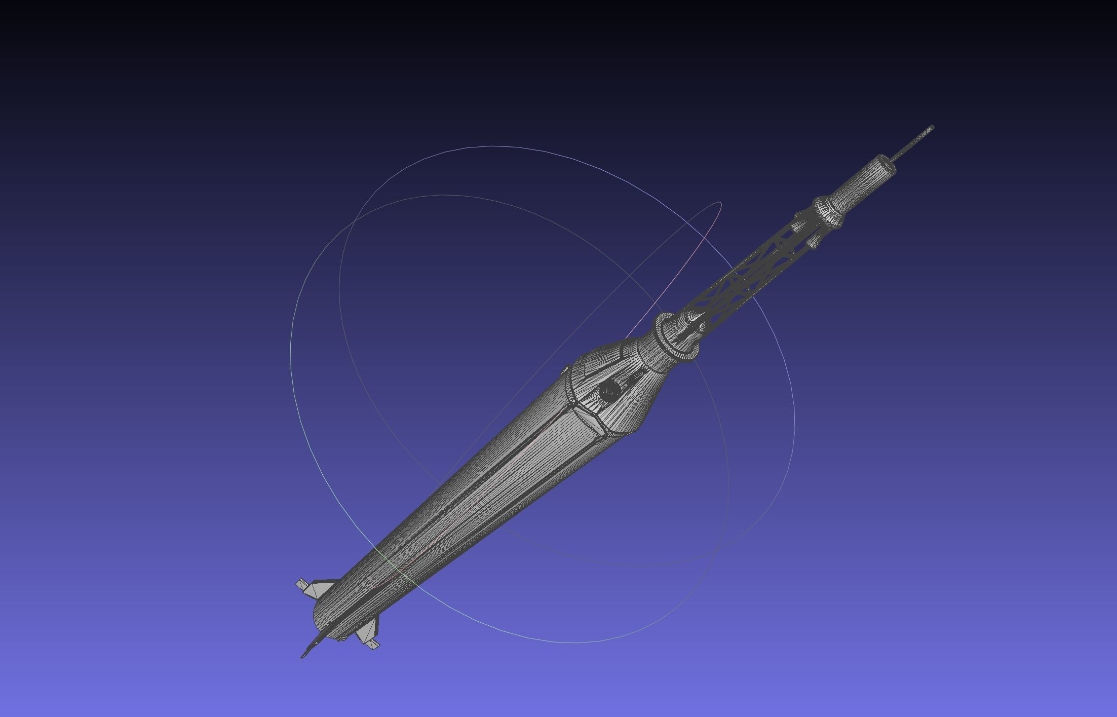Mercury-Redstone Rocket Printable Miniature 3D print model_18