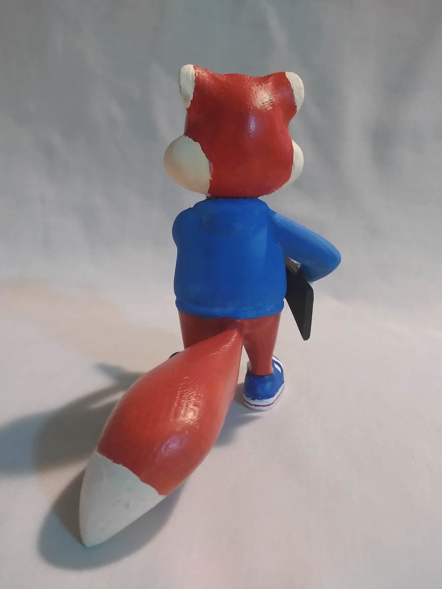 Conker the Squirrel with a Shotgun Free 3D print model_13