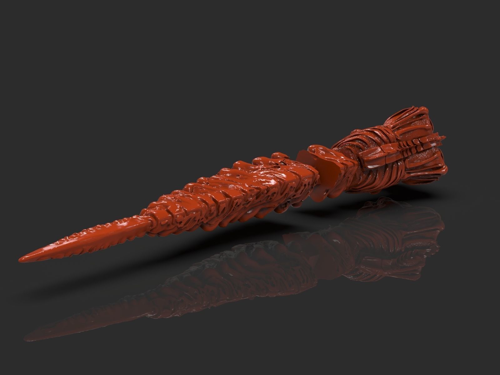 The Kandarian Dagger Timelapse and Model 3D print model_41