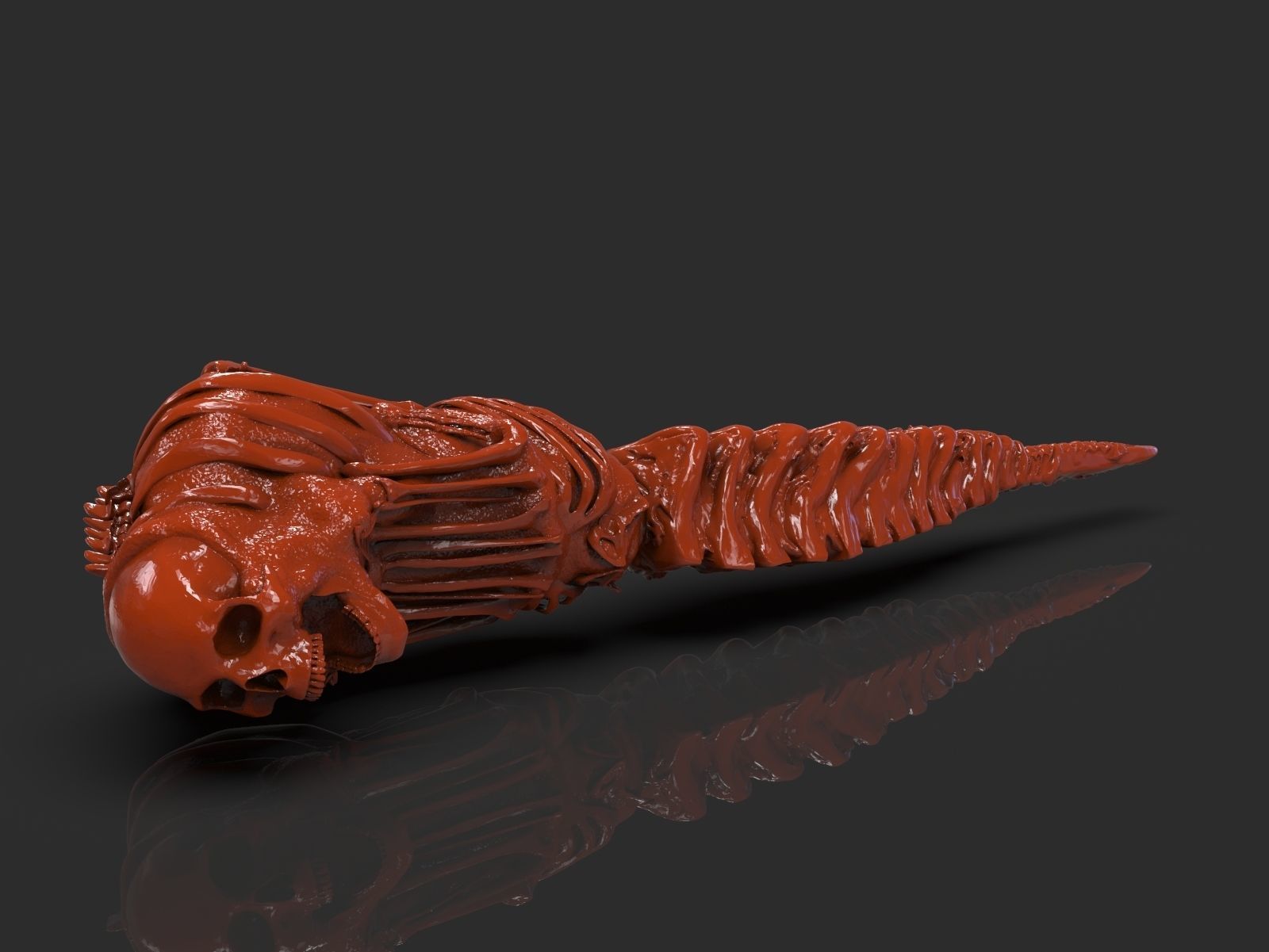 The Kandarian Dagger Timelapse and Model 3D print model_28