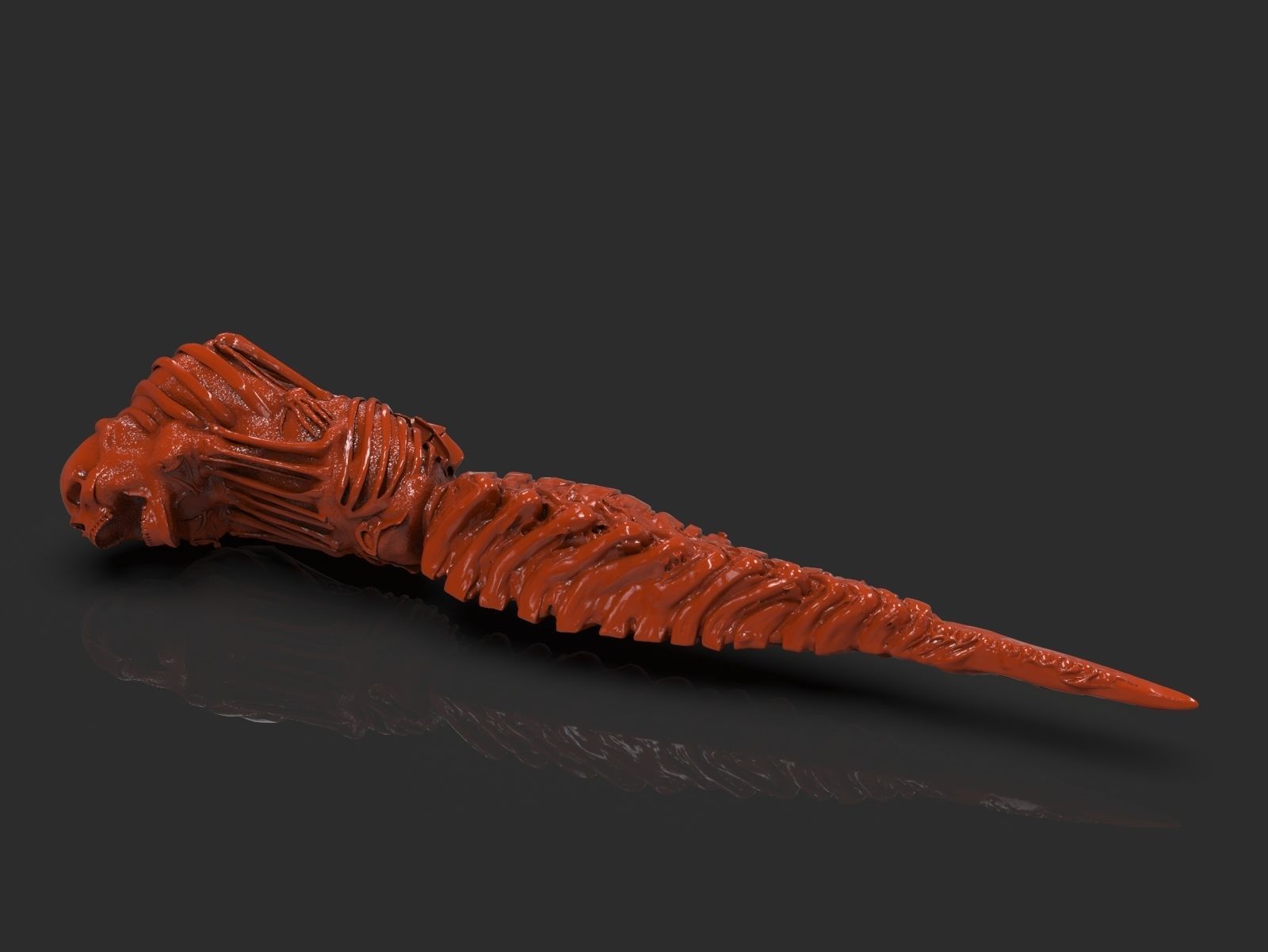 The Kandarian Dagger Timelapse and Model 3D print model_27